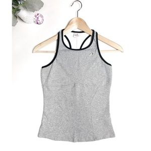 Deha Women's Active Sport Tank Top Gray Size XS